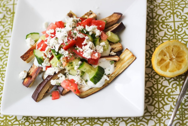 Eggplant fries platter