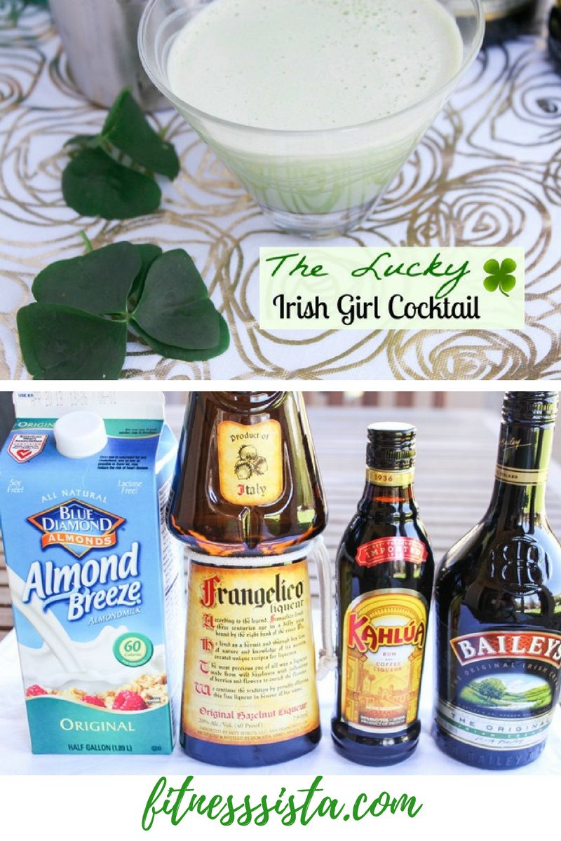 The best St Patrick's Day cocktail is the Lucky Irish Girl! fitnessista.com