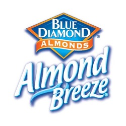 Blue diamond almond breeze logo