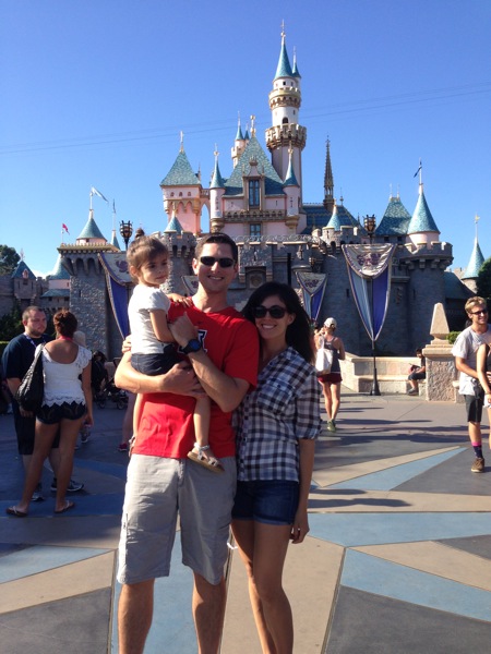 Us at disneyland