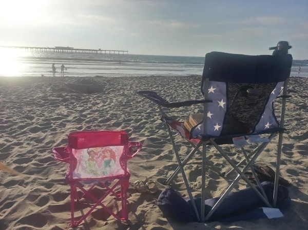 Beach chairs