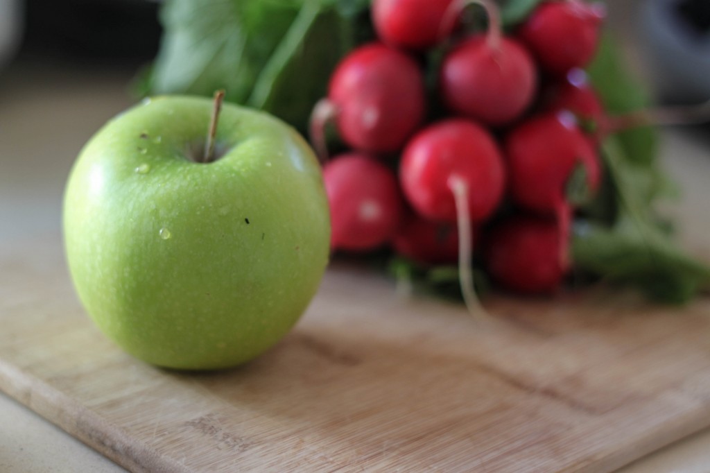 apple and radish