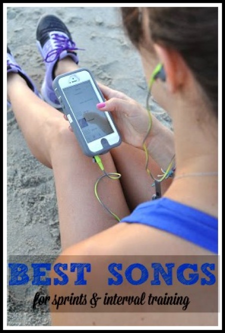 Interval training songs