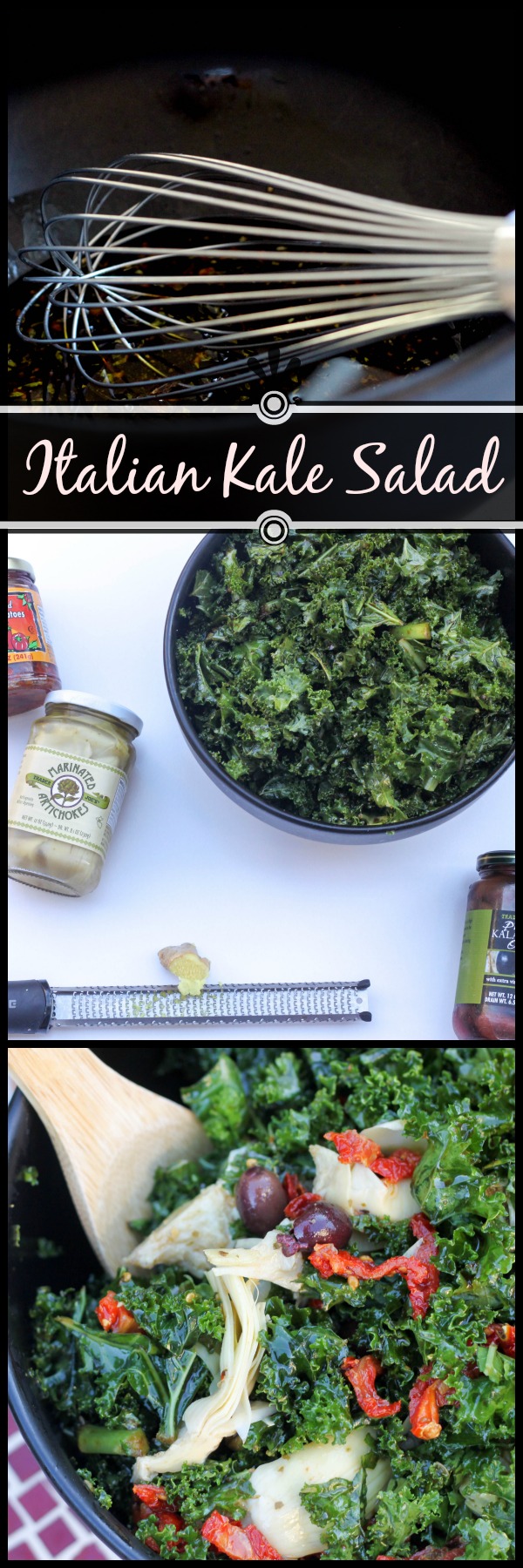 Italian Kale Salad Jar Recipe - Healthy Fitness Meals