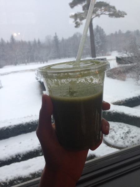 Snow smoothie