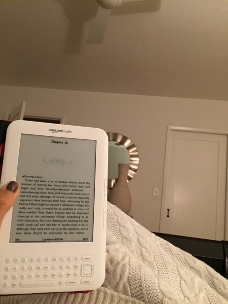 Kindle in bed
