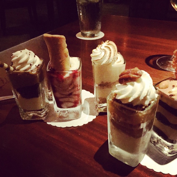 Mini desserts