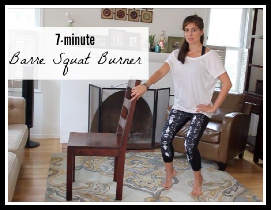 Barre squat burner