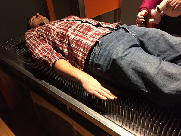 Bed of nails