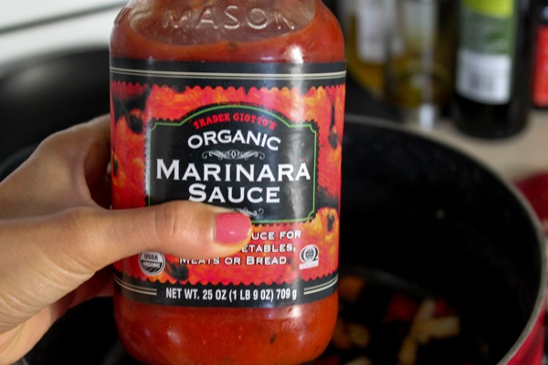 Trader Joe's Organic Marinara Sauce