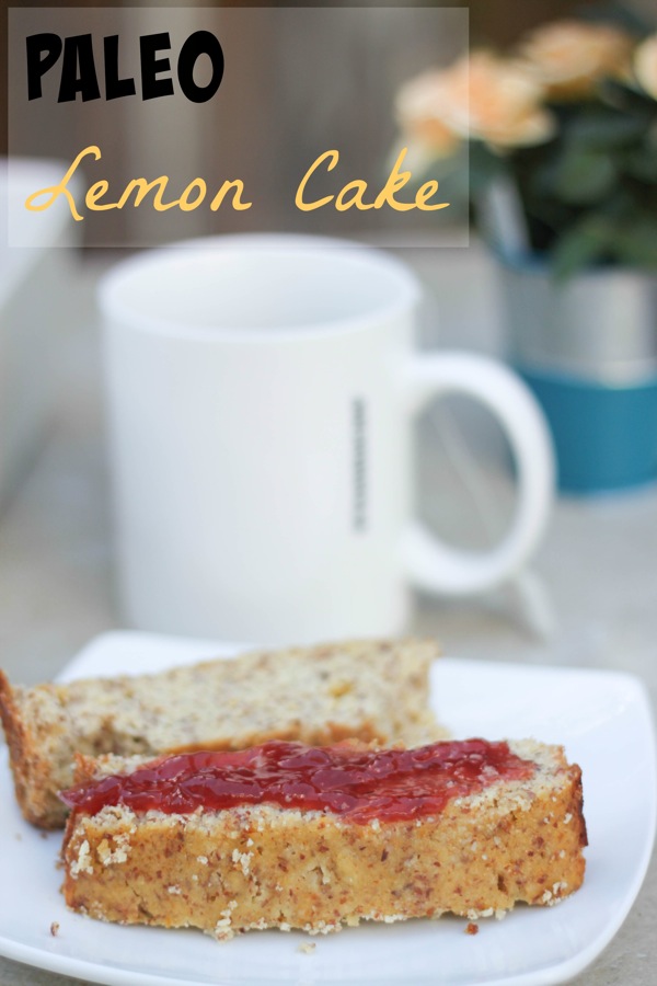 Paleo lemon cake