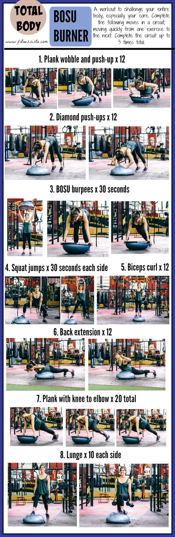 Total Body BOSU Workout