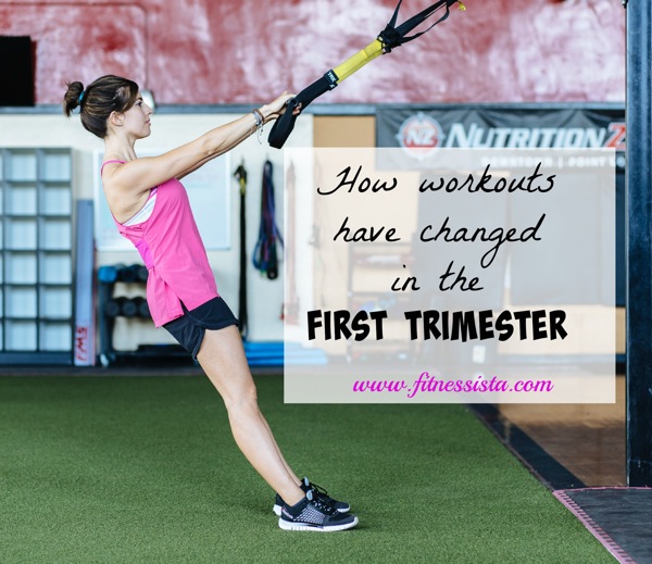 Family: how workouts have changed in the first trimester - The Fitnessista