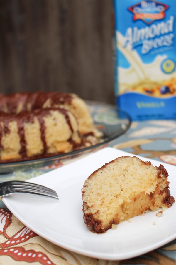 Gluten-Free Vanilla Almond Cake with Coconut Ganache - The Fitnessista
