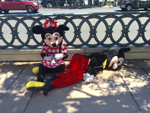 Poor mickey