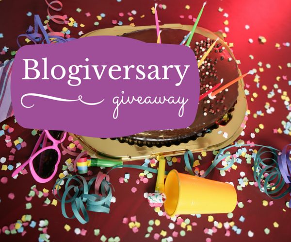 Blogiversary giveaway time