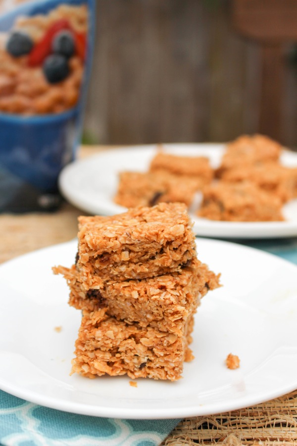 No bake peanut butter oat bars  1 of 1 2