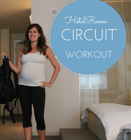 Hotel room workout -- all you need is a backpack to stay fit on vacation! fitnessista.com