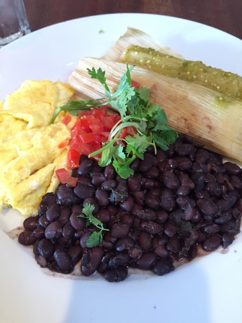 Isabel bfast tamales