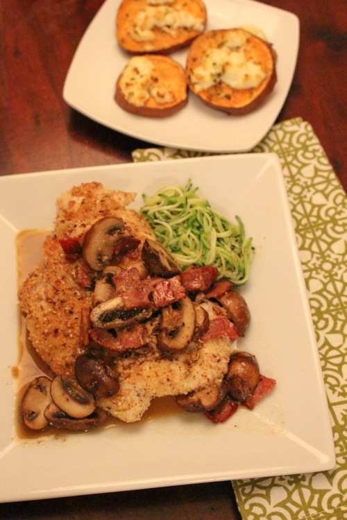 Pan fried balsamic mushroom chicken  1 of 1 2