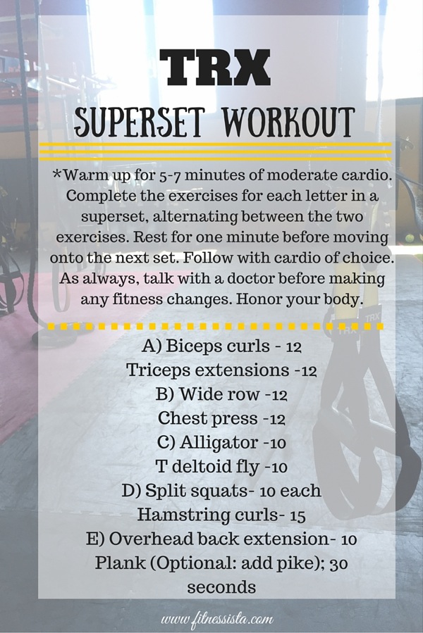 TRX Superset Workout 2