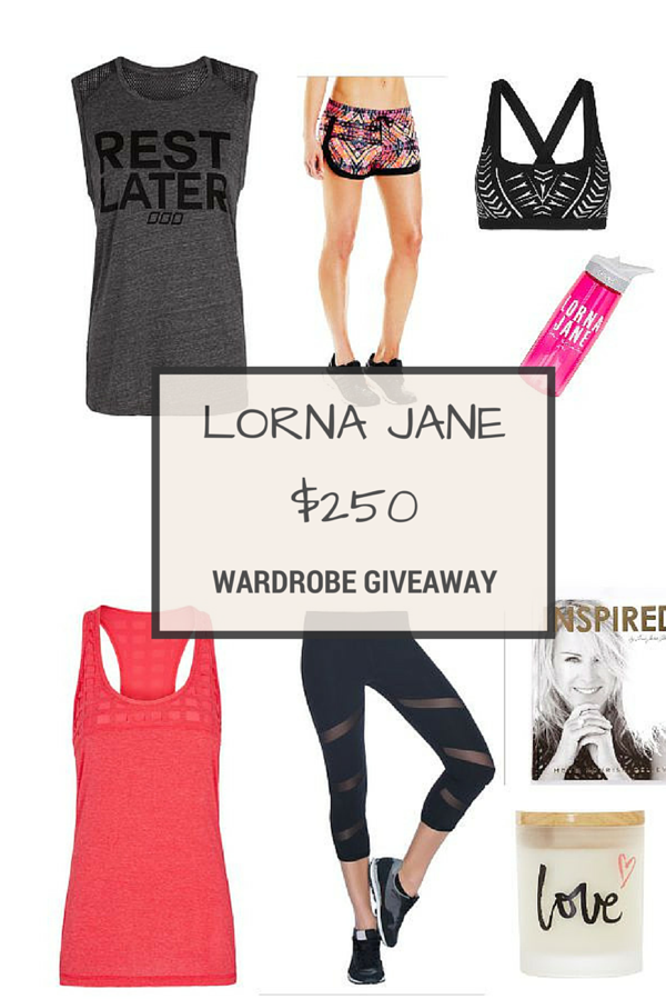 Lorna jane giveaway