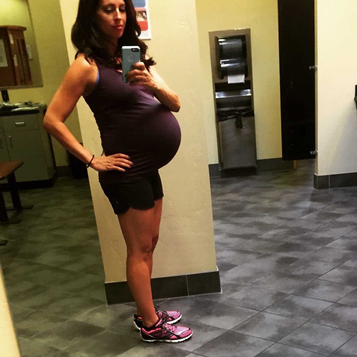 38 weeks treadmill walk