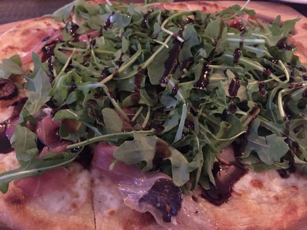 Fig tree flatbread