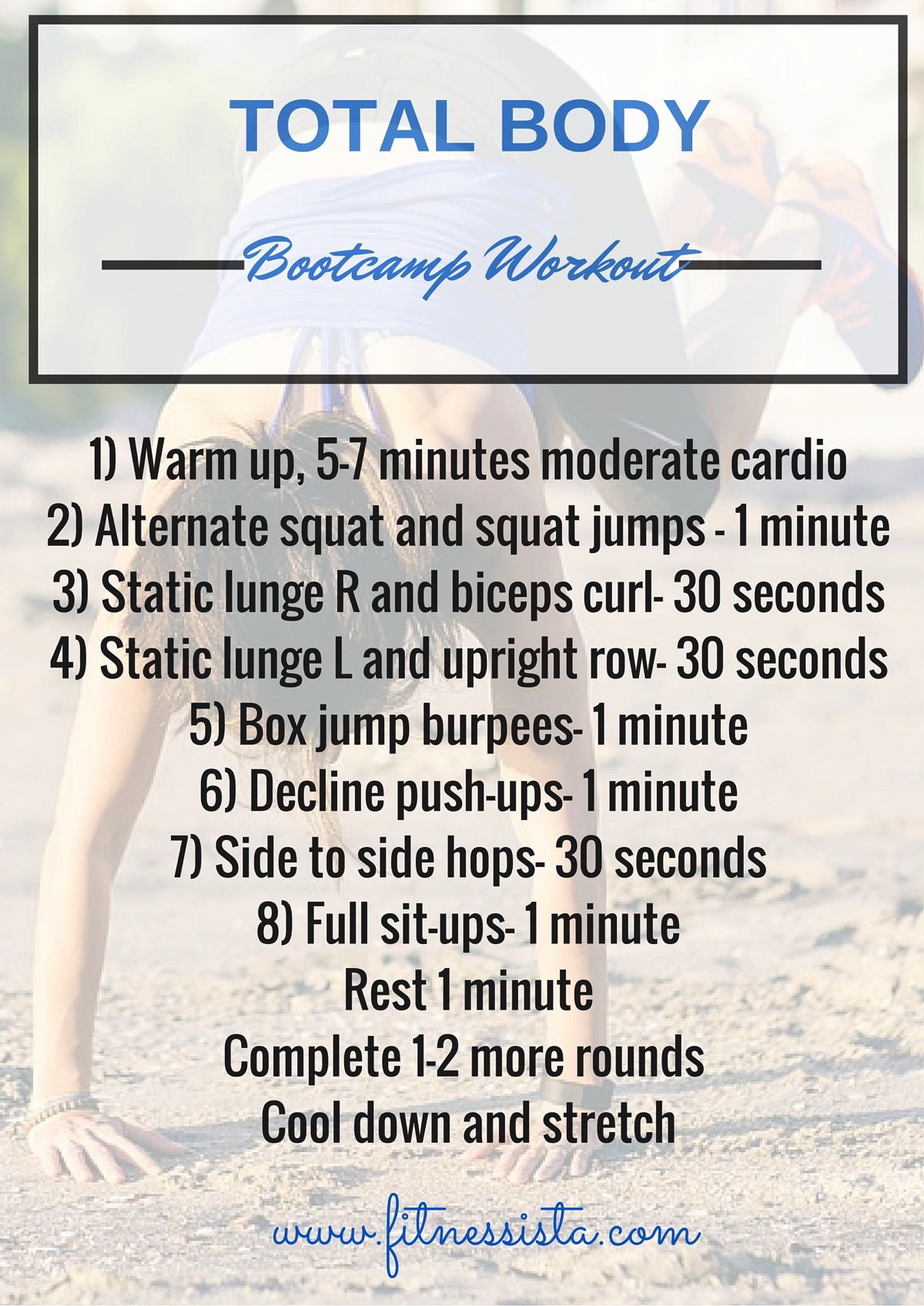 Effective Full-Body Bootcamp Workout Routine!