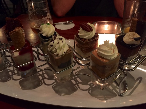 All the desserts