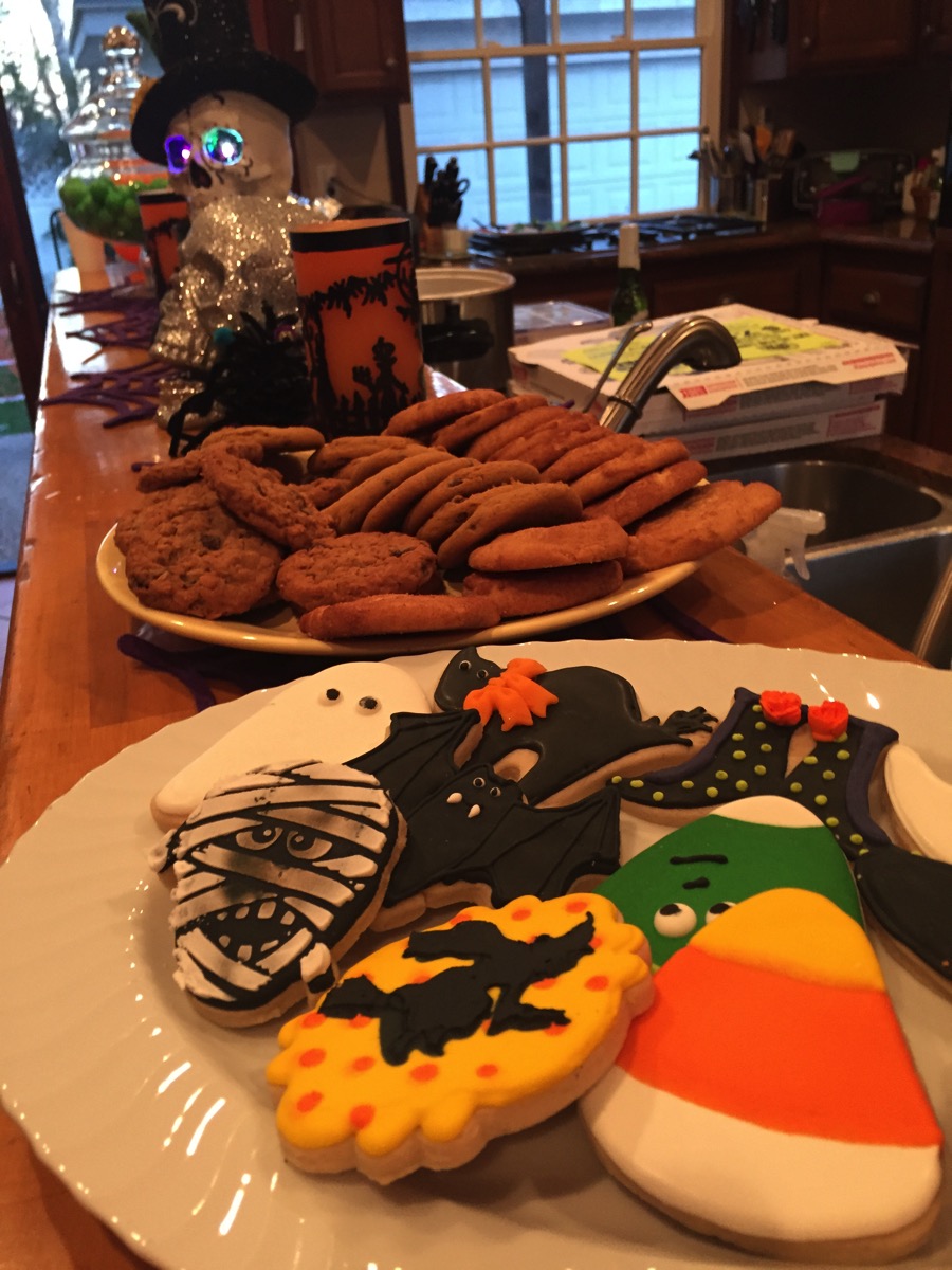 Halloween cookies