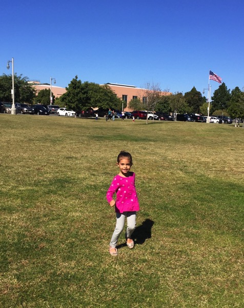 Livi at the park