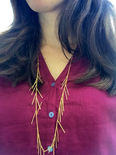 Fringe necklace Stitch Fix win