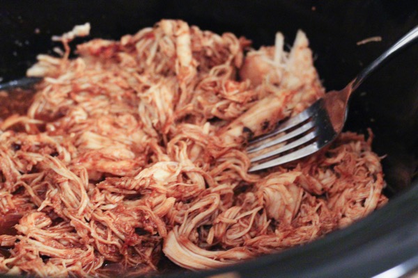 Shredded chicken