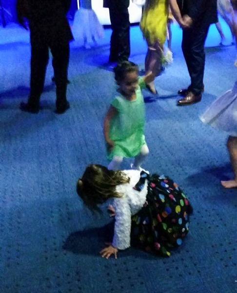 Livi on the dance floor