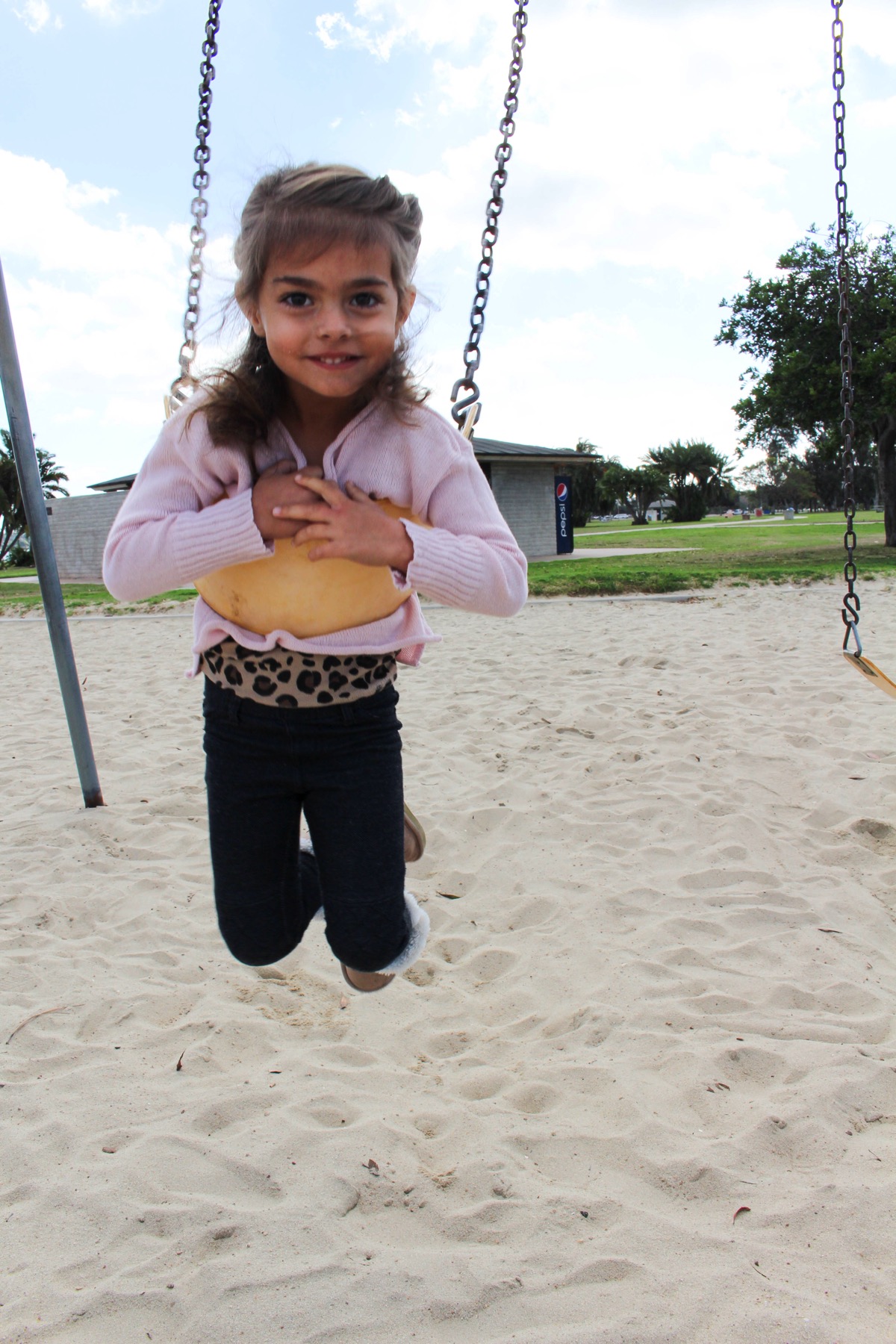 Livi swinging