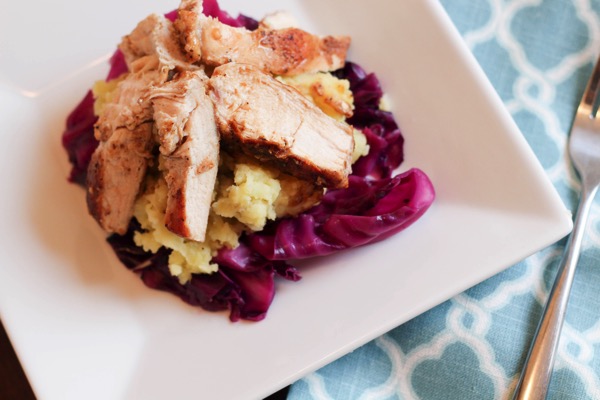 Chicken and cabbage