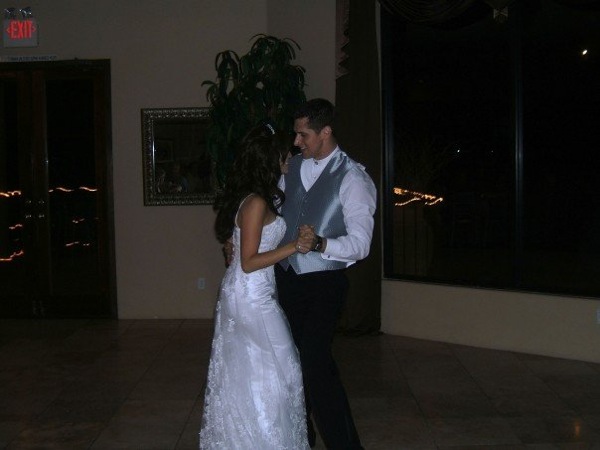 Dancing at our wedding