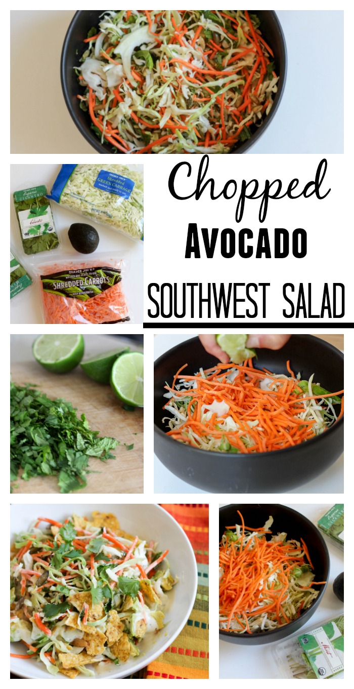 chopped avocado southwest salad