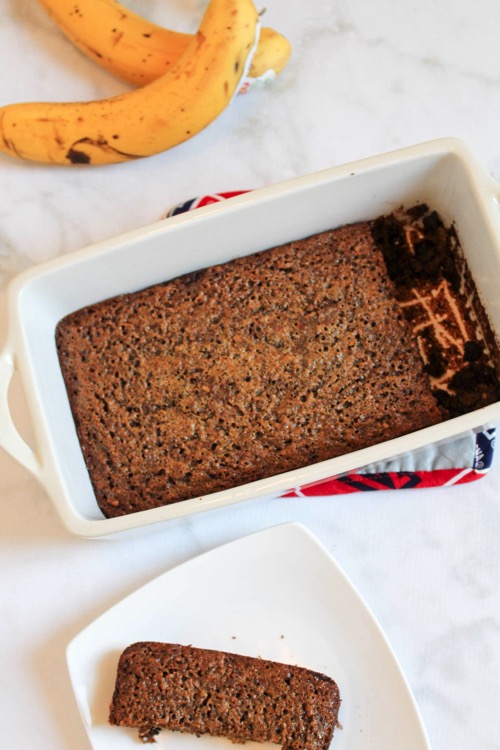 Grain free chococlate chip banana bread