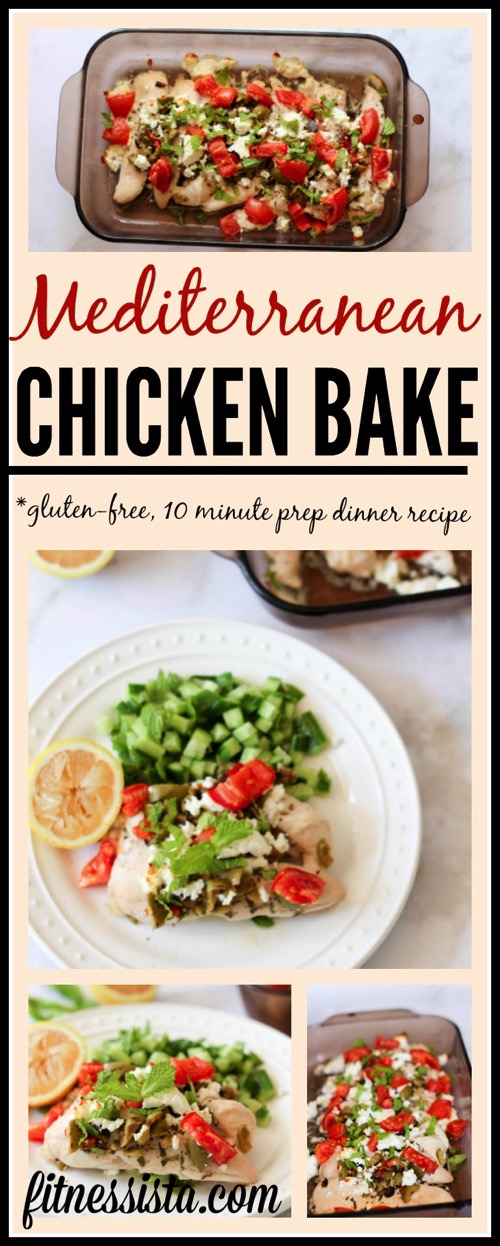 Mediterranean chicken bake easy dinner recipe