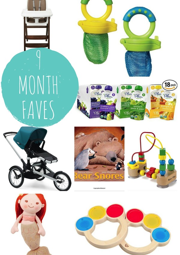 9 month baby faves