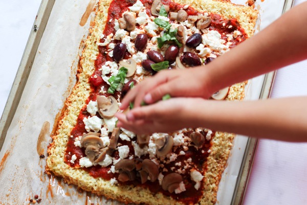 Cauliflower pizza 3