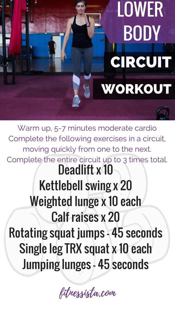 An intense quick lower body circuit workout. Perfect for Squatember and going after those leg strength goals this fall! fitnessista.com