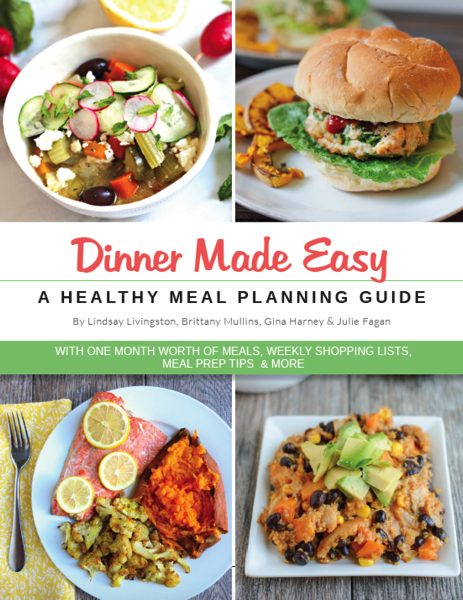 Dinner made easy - a healthy meal planning guide 