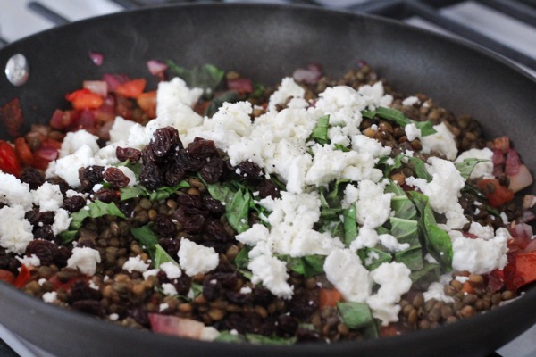 Lentil salad