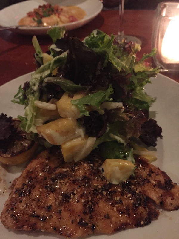 Seasons 52 salmon salad