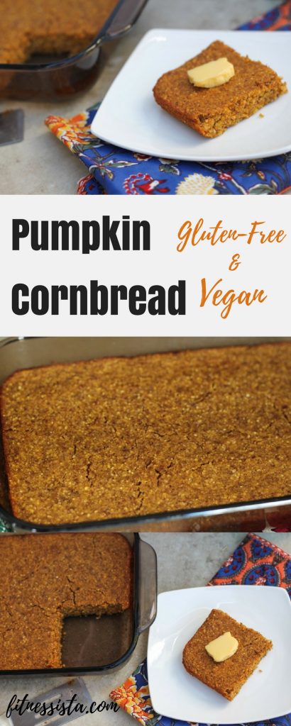 Pumpkin cornbread vegan gluten-free