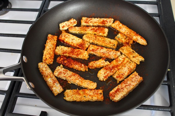 Blackened tempeh