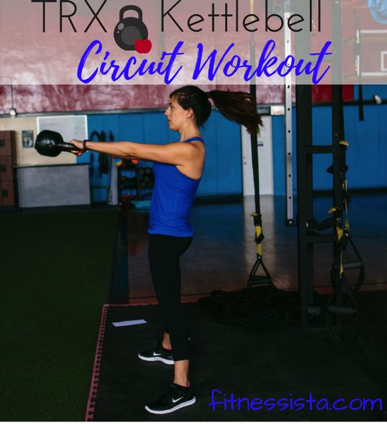 TRX and Kettlebell Circuit exercise